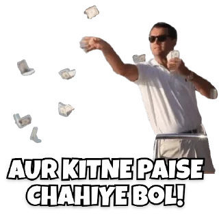 💸 emoji leonardo dicaprio Telegram sticker 9 of 36