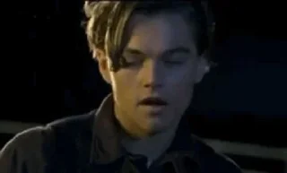 🖤 emoji Leonardo Dicaprio Telegram sticker 23 of 41