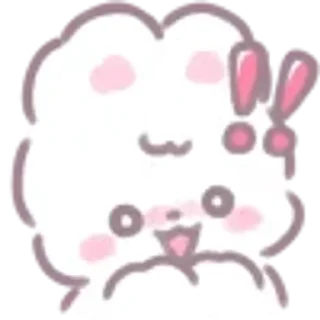 😱 emoji Cloudy Kitty 💗 [@CuteStickerStore] Telegram sticker 21 of 27