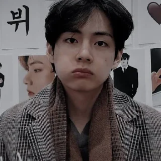 😀 emoji Kim taehyung Telegram sticker 12 of 35