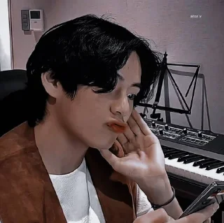 😀 emoji Kim taehyung Telegram sticker 19 of 35