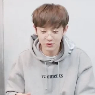 😐 emoji CHANYEOL PT.2 - @CIGGAS Telegram sticker 8 of 108