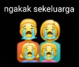 😭 emoji apa aja Telegram sticker 5 of 47