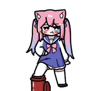 😊 emoji EL猫猫 @zhaxia_cn Telegram sticker 15 of 16