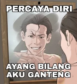 Sticker from ga tau @ayanggamin