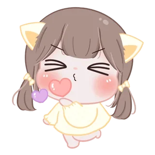😘 emoji @waesticker Meow! <3 Telegram sticker 21 of 41