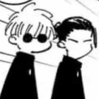 🕶 emoji Gojou Satoru Telegram sticker 5 of 17