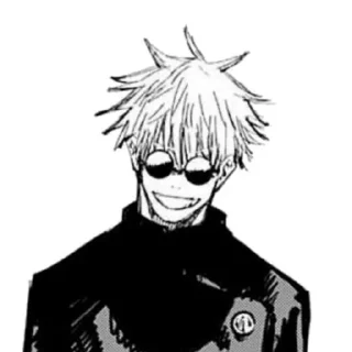 😃 emoji gojou satoru Telegram sticker 8 of 59