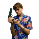 Sticker from Leonardo DiCaprio