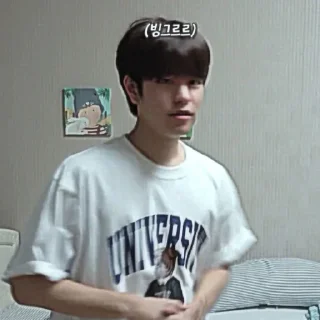 🎲 emoji kim seungmin 🐶 @skzstiker Telegram sticker 23 of 80