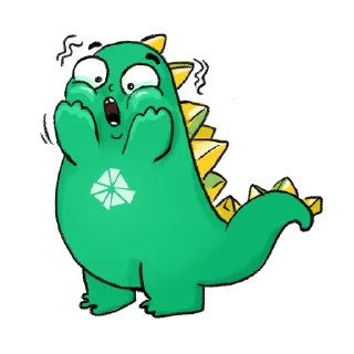 Sticker from Krystal Dinosaur