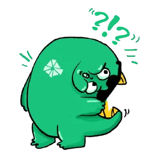 Sticker from Krystal Dinosaur