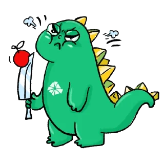 Sticker from Krystal Dinosaur