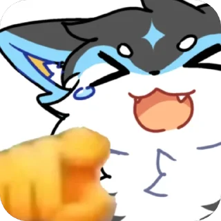 🫥 emoji 界速神魔 Telegram sticker 6 of 7