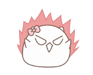 ⭐ emoji tiny lovely cat @stickieri Telegram sticker 9 of 24