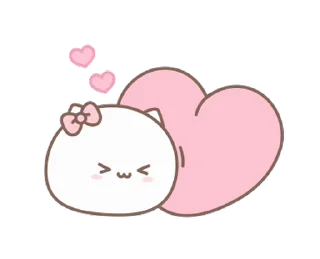 Sticker from tiny lovely cat @stickieri