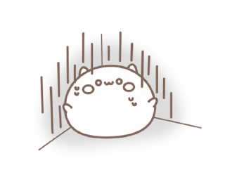 ⭐ emoji tiny lovely cat @stickieri Telegram sticker 15 of 24