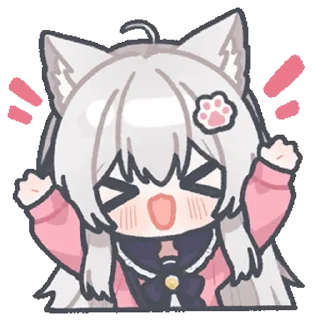 🎉 emoji 桃源猫猫 @zhaxia_cn Telegram sticker 5 of 16