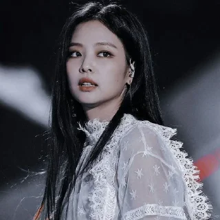💗 emoji Jennie dark Telegram sticker 6 of 24