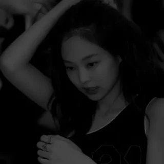 Sticker from jennie dark by @O97SKLNE