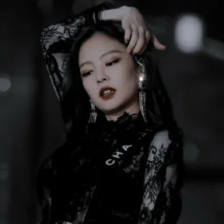 ⚖ emoji jennie dark by @O97SKLNE Telegram sticker 12 of 28