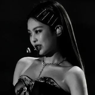 ⚫️ emoji JENNIE DARK Telegram sticker 4 of 13