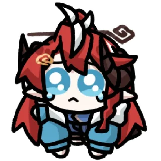 😭 emoji 血葬恶魔 @zhaxia_cn Telegram sticker 15 of 32