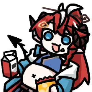 Sticker from 血葬恶魔 @zhaxia_cn