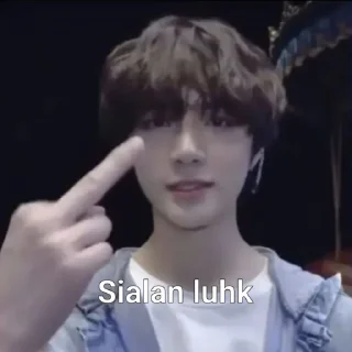 😑 emoji sipaling beomgyu Telegram sticker 6 of 30