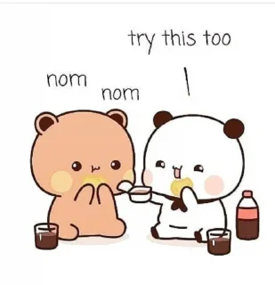 😋 emoji @Opstickerpacks 🌟Bear panda 💫🌸 Telegram sticker 16 of 120