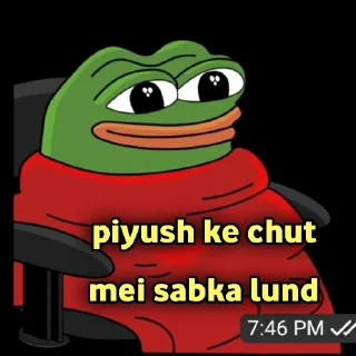 Sticker from Piyush mc