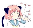 😘 emoji ねこみみっこネココ3 Telegram sticker 11 of 40