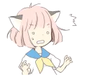 😯 emoji ねこみみっこネココ1 Telegram sticker 19 of 40