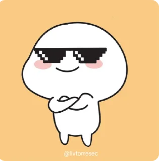 😎 emoji Aishyy's Stuffs Telegram sticker 16 of 19