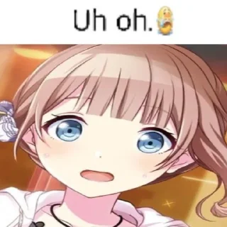 😮 emoji Chizue Telegram sticker 14 of 65