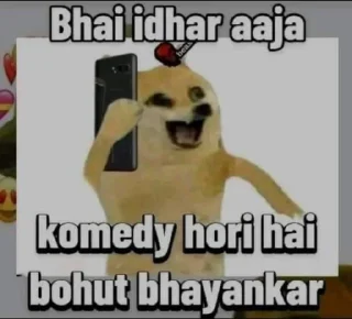 😂 emoji Bajarang Dal Telegram sticker 16 of 79