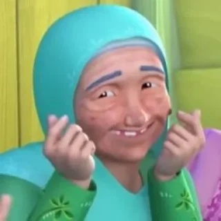 🌚 emoji Upin Ipin meme Telegram sticker 11 of 24