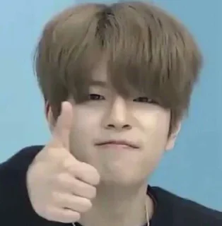 👍 emoji Kim Seungmin Telegram sticker 6 of 26