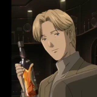 😈 emoji Johan Liebert Telegram sticker 19 of 41