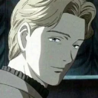 😈 emoji Johan Liebert Telegram sticker 15 of 41