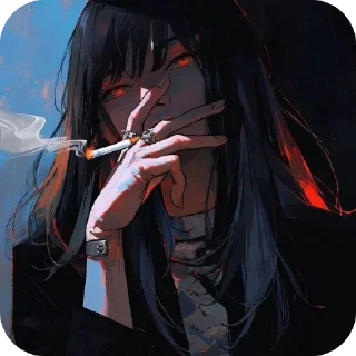 🪐 emoji Dark 🕶️ Telegram sticker 14 of 59
