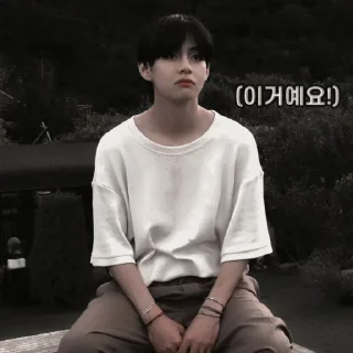 Sticker from ┼ TAEHYUNG V. 2 - @FVCK00PRIDE