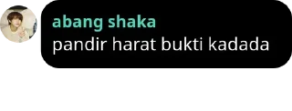 🤙 emoji Abang Shaka singgang Telegram sticker 20 of 20