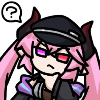 🤔 emoji 铃夕 @zhaxia_cn Telegram sticker 16 of 16