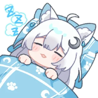 👩 emoji 铃月喵1 @zhaxia_cn Telegram sticker 10 of 16