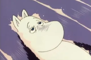 Sticker from Moomin by @kataajun