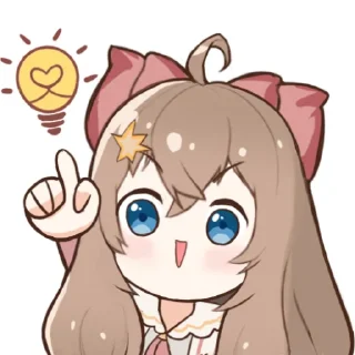 Sticker from 嘉然 by @sparanoid