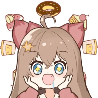 Sticker from 嘉然 by @sparanoid