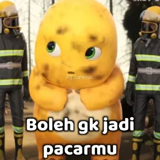🫥 emoji Si kuning punya @keiical Telegram sticker 11 of 32