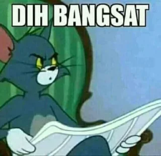 🤨 emoji MEME AWAL GANTENG GAN Telegram sticker 21 of 26